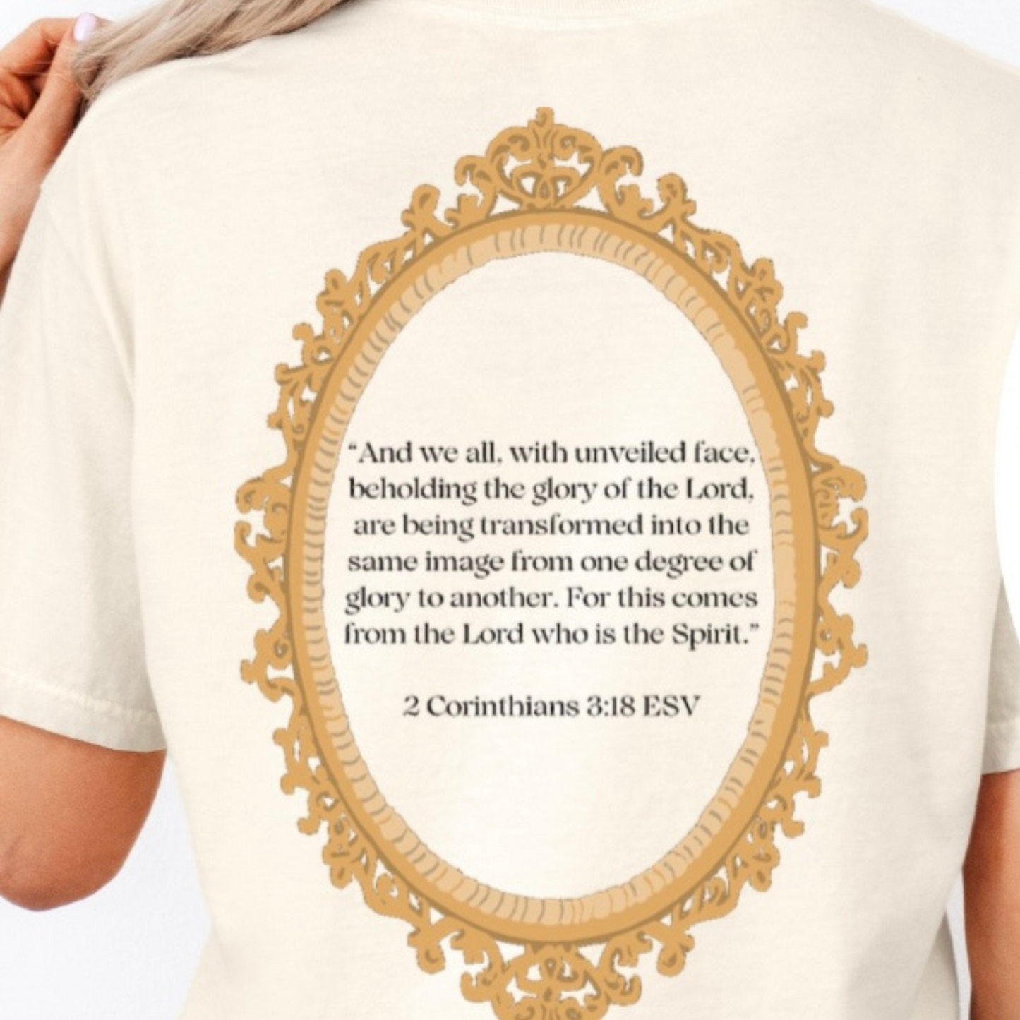 Cream, Made in the image of God, T-Shirt , Christian Apparel, Soft, Cute, Cute Shirts