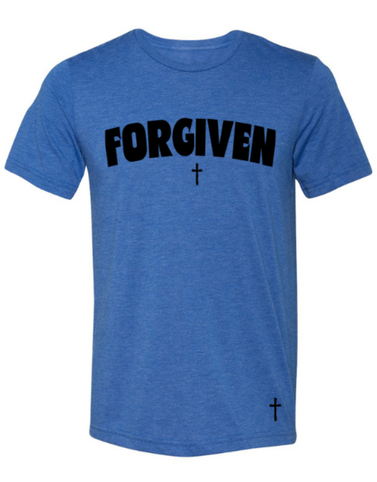 Forgiven - Blue Tee